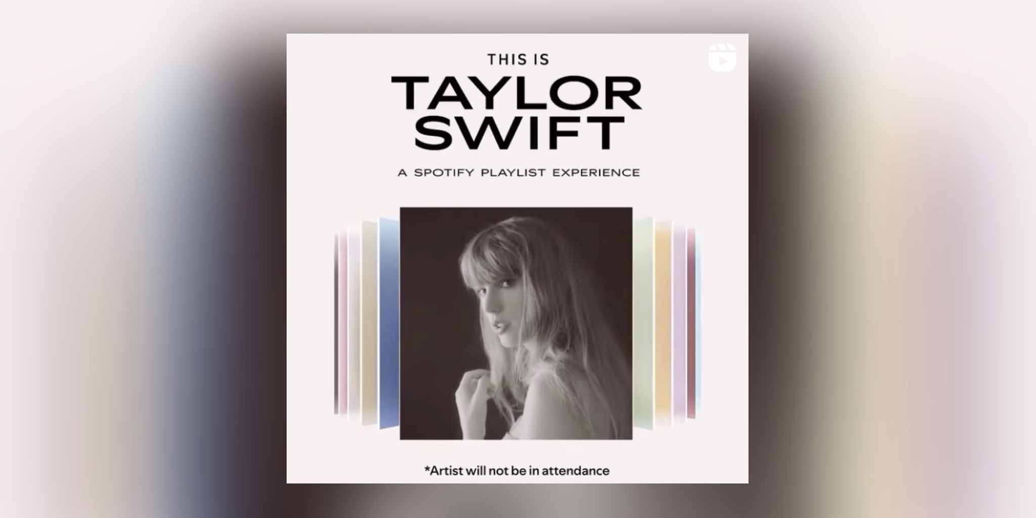(25년) Spotify Playlist Experience: 테일러 스위프트 전시 개최 예정 (#) 